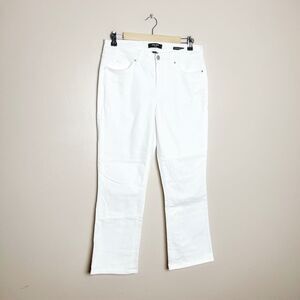 CLEARANCE! White Nine West Cropped Pants Size 8 NWT